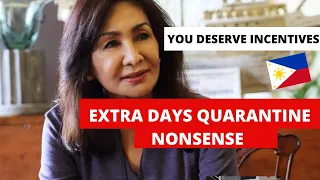 IATF LISTEN UP! GOV GWEN: EXTRA QUARANTINE DAYS DONT MAKE SENSE UNLESS….