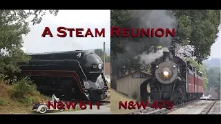 A Reunion of Steam at Strasburg | N&W 475 and 611