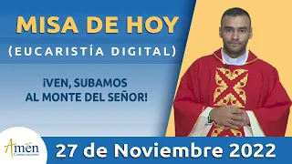 Misa de Hoy Domingo 27 de Noviembre 2022 l Eucaristía Digital l Padre Carlos Yepes l Católica l Dios