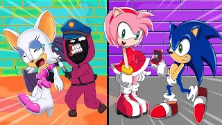 Sonic Movie 2 - Don't cry...Sonic and Amy vs Rouge - Love stories will be sad but happy ending