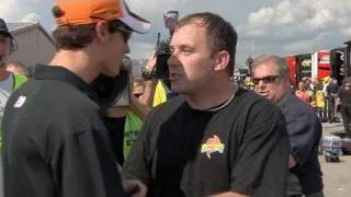 Joey Logano, Ryan Newman have heated exchange