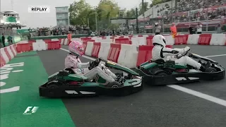 F1 v Champions League Stars: Heineken Karting Event at Monza