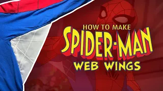 How To Make Spider-Man Web Wings! - Easy Cosplay Tutorial - NO SEWING!