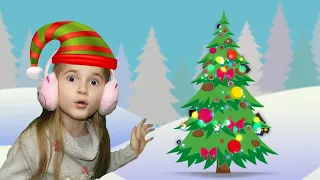 Песенка про елочку | новогодние песни для детей | канал Лапатушки