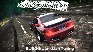 NFS Most Wanted Mercedes Benz SL500 JunkMan Tuning