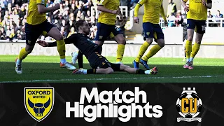 Match Highlights | Oxford United 4-2 Cambridge United