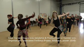 Salydanse & Thomas Guei à Bordeaux 2020 (Danse Malienne)