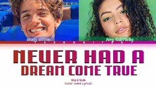 Any & Noah - "Never Had a Dream Come True" | Color Coded Lyrics (Tradução/Legendado) Cover