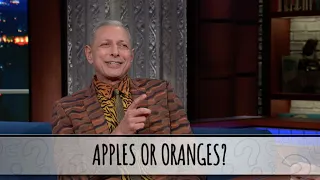 Jeff Goldblum Takes The Colbert Questionert - Part 1