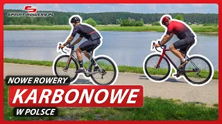 NOWE karbony w Polsce! Rower szosowy Polygon Strattos S7 i S8