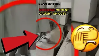 SHOCKING MOMENTS CAUGHT ON CCTV / SHE MADE A HUGE MISTAKE