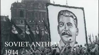 [Eng. CC]  National Anthem of USSR 1944 / Гимн СССР 1944 г