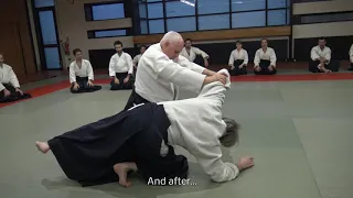An aikido evening with Michel Bécart