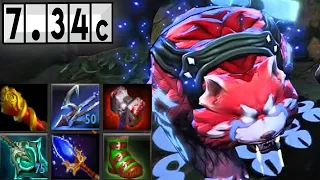 Lone Druid - Hardest Game! Match Gameplay Dota 2] 7.34c