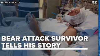 Bear attack survivor tells story for first time since major reconstructive jaw surgery