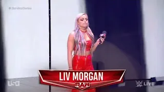 Liv Morgan Entrance - RAW: November 15, 2021