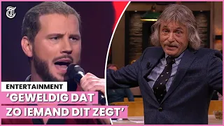 Johan Derksen raakt Elvis-Bouke met bijzondere verrassing