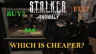 Stalker Anomaly: Buy or fix guns/armour - which is cheaper?
