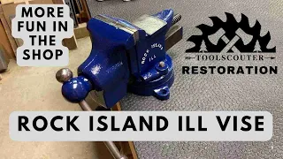 Rock Island Vise #restoration  #vise