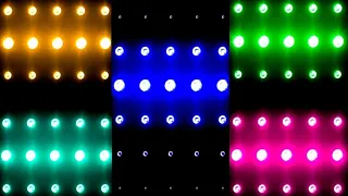 Neon Party Lights😃Colorful Disco Night Club Video Background in Room