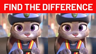 ZOOTOPIA | 🔎 SPOT THE DIFFERENCE 🔎 | DISNEY movie puzzle | 100% FAIL |