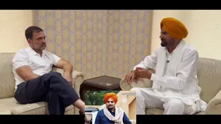 Rahul Gandhi's heartwarming conversation with Sidhu Moose wala's father