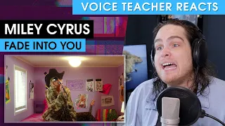 Voice Teacher Reacts to Miley Cyrus - Fade Into You (Mazzy Star Cover)