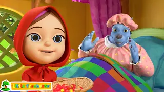 Little Red Riding Hood Short Stories For Kids and Babies with Kids Tv