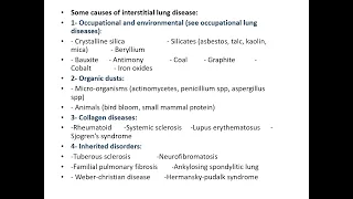 Interstitial Lung Diseases  Part 1