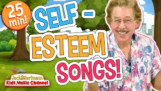 Self-esteem Songs for Kids! | 25 Minutes of Well-being Songs for Kids | Jack Hartmann