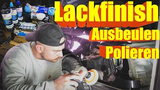 So geht Lackfinish! Ausbeulen und Polieren