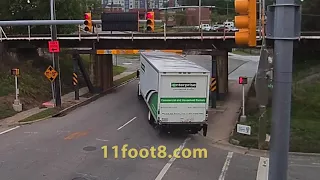 Right turn was the wrong move at the 11foot8 bridge