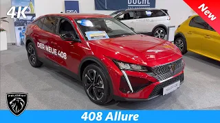 Peugeot 408 Allure Pack 2023 - FIRST Look in 4K (Exterior - Interior), Price