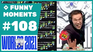 Fly Phoenix Fly - Funny Moments #108 Worlds 2021 Group Stage 2nd Round-Robin