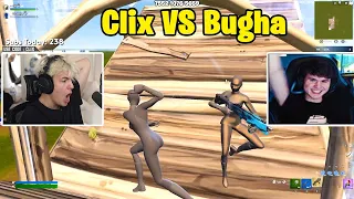 Clix VS Bugha 1v1 TOXIC Buildfights!