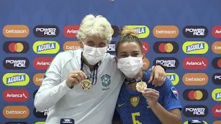 Brasil conquista Copa América feminina | AFP