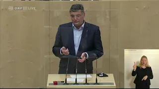 009 Jörg Leichtfried SPÖ   Nationalratssitzung vom 15 10 2020 um 0905 Uhr