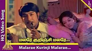 Malare Kurinji Malare (Sad) Video Song | Dr.Siva Tamil Movie Songs | Sivaji Ganesan | Manjula | MSV