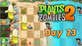 Plants vs Zombies 2 | Big Wave Beach Day 23 | Walkthrough