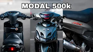 MODIF GANTENGIN MIO MODAL 500K part2 || MIO SMILE