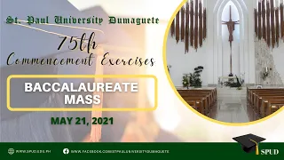 SPUD 75th Commencement Exercises (Baccalaureate Mass)
