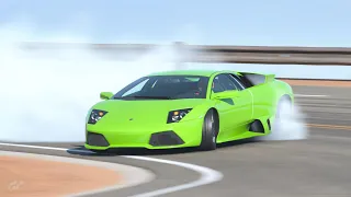 Lamborghini Murcielago Drift Grand Valley Highway 1 Gran Turismo 7 4K PS5
