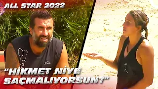 HİKMET, SEDA'YI SİNİRLENDİRDİ! | Survivor All Star 2022 - 82. Bölüm