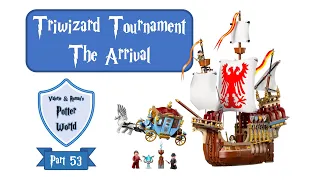 LEGO Triwizard Tournament - The Arrival (V&R's Potterworld, Part 53)