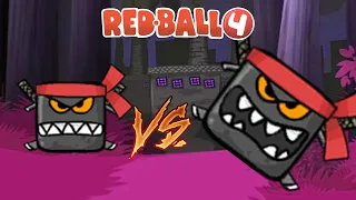 Red Ball 4 - Ninja Box Vs Ninja Boss in All Battle - All Maps