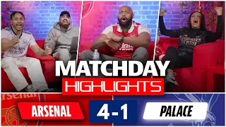 Arsenal Go Eight Points Clear! | Arsenal 4-1 Crystal Palace | Match Day Highlights