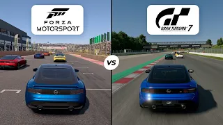 Forza Motorsport VS Gran Turismo 7 | Xbox Series X vs PS5 | Graphics Comparison 4K 60FPS