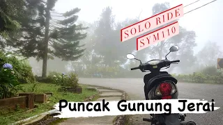 Solo Ride SYM110 - Puncak Gunung Jerai - Misty Afternoon - Survey Track Next Kayuhan