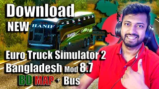 [NEW] How to Install - Euro Truck Simulator 2 Pro BD Map V9.1 | 2022 | Bangladesh Map + BUS