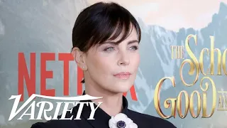 Charlize Theron Talks 'The Old Guard 2' and the Red Wig in 'The School for Good and Evil'